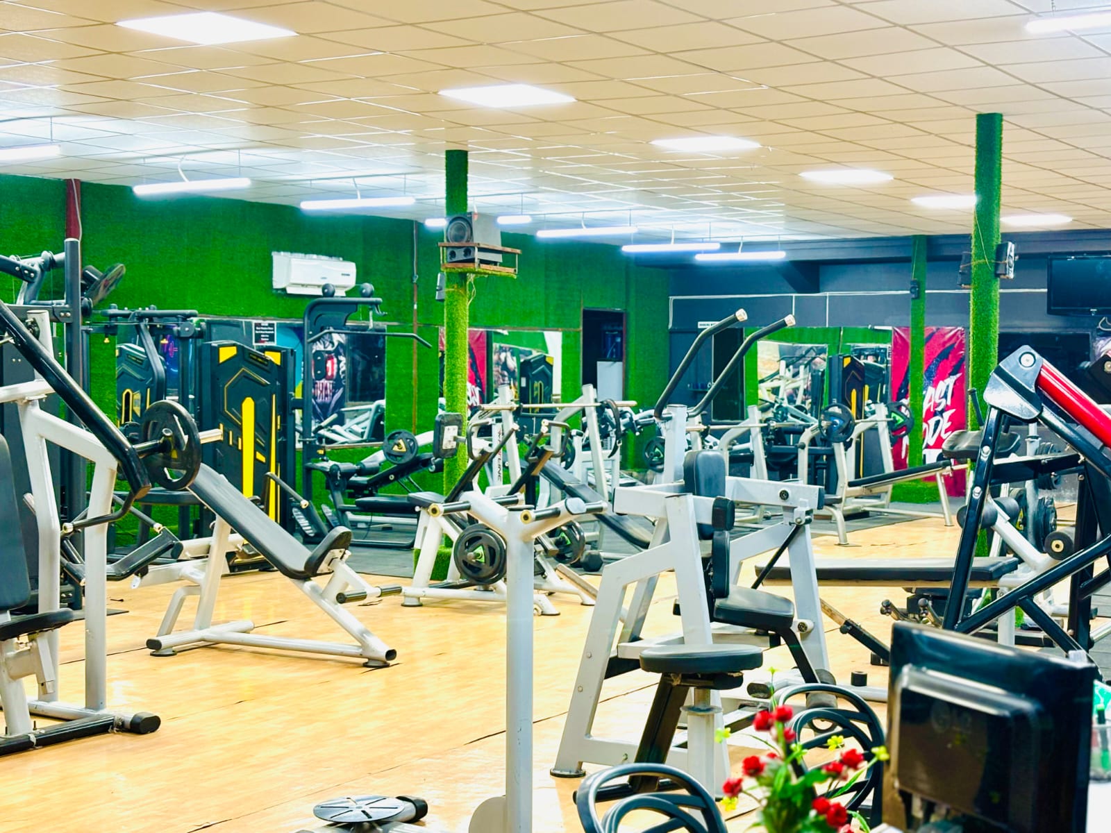 Fitness Time Gym interior and training area