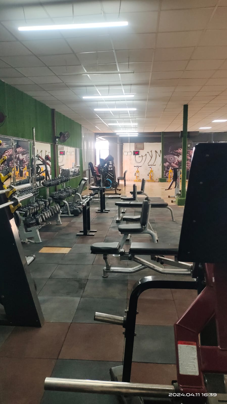 Fitness Time Gym training area